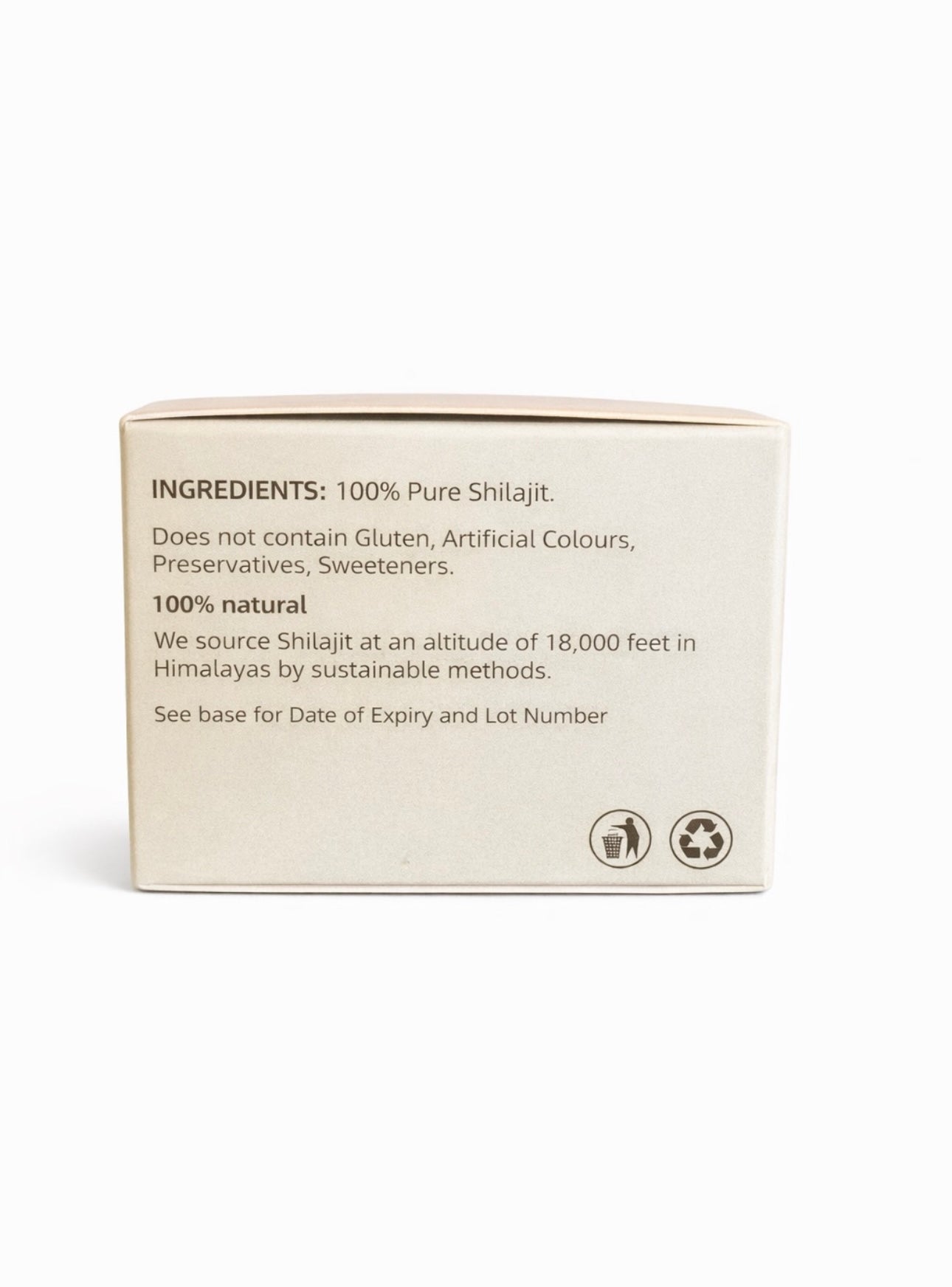 100 % pure shilajit resin